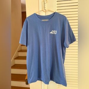 Men’s 203 blue T-shirt - size XL (tag cut off) - worn 2x